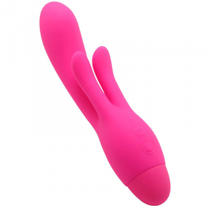 Вибратор для точки G и клитора &quot;Indulgence Frolic Bunny&quot; розовый