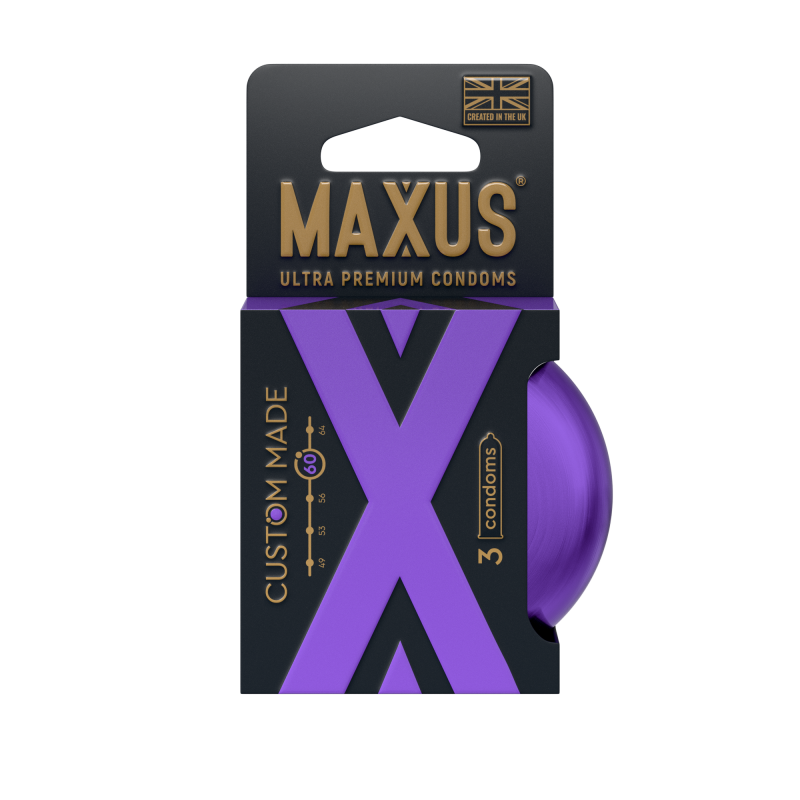 Презервативы "Maxus Custome Made 60" 3шт 